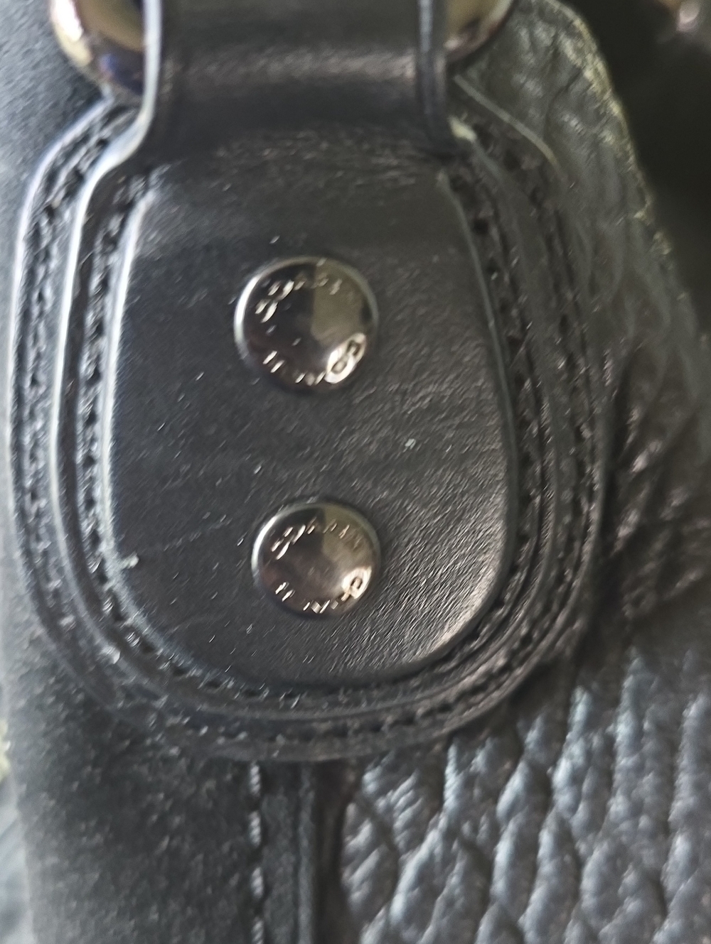 Coach Eddie 42 Suede And Pebbled Leather Tote - Picture 9 of 16